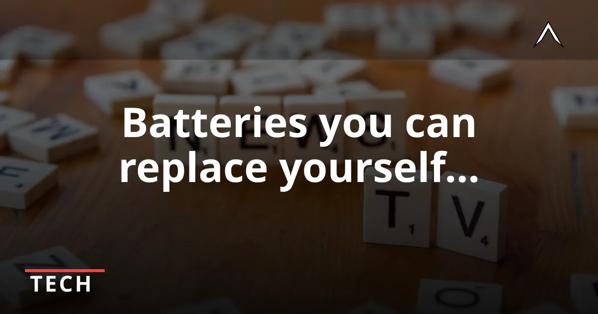EU Mandates User-Replaceable Batteries for Tech