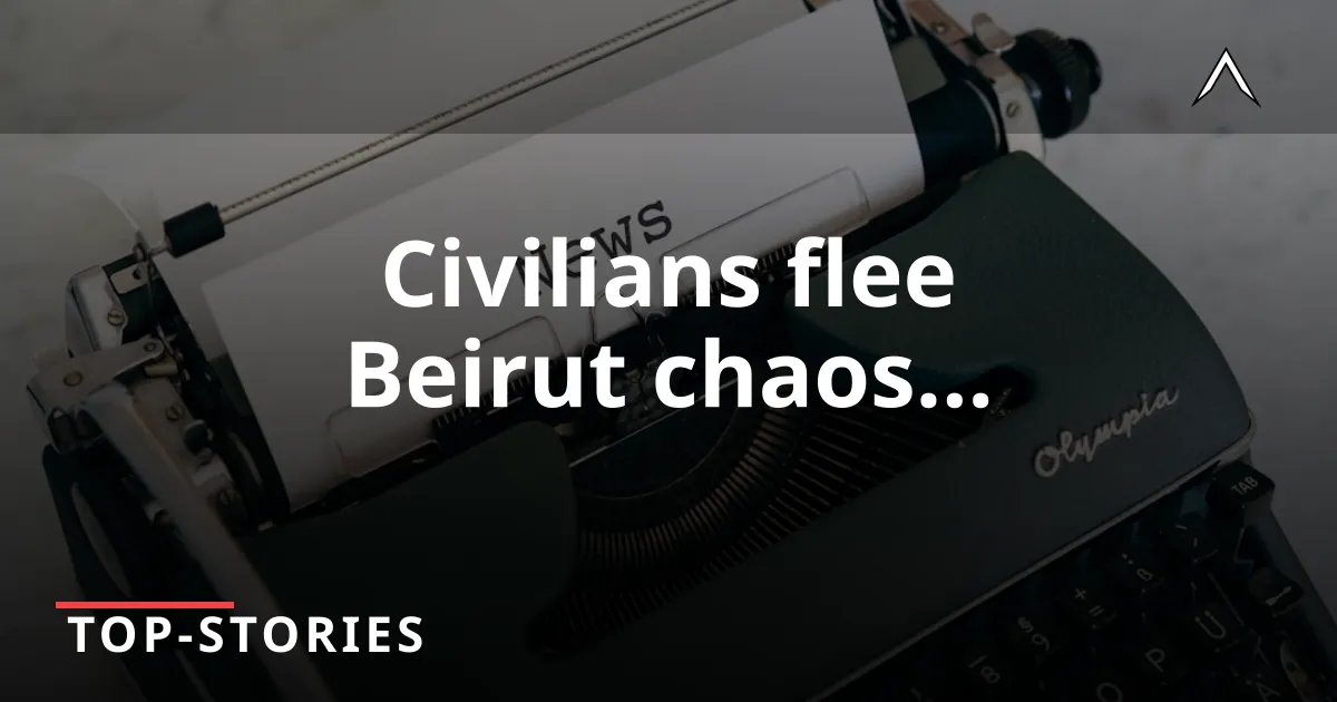 Israel Strikes Beirut as Hezbollah Conflict Escalates