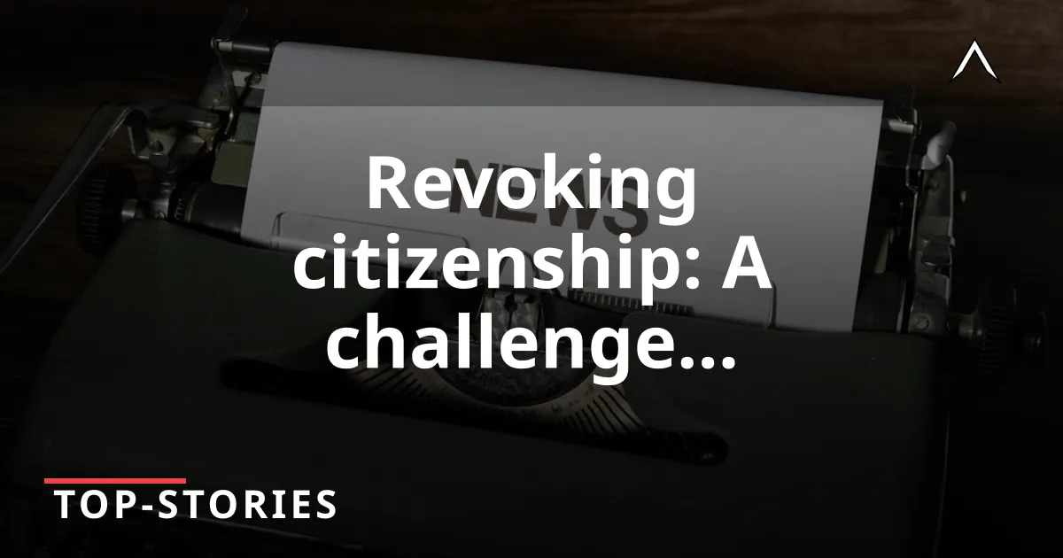 Trump's Citizenship Revocation Plans Stumble