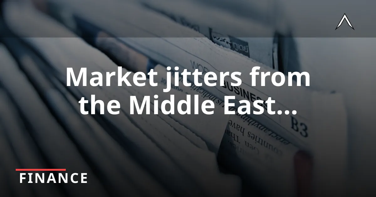 Asia Stocks on Edge Amid Middle East Tensions