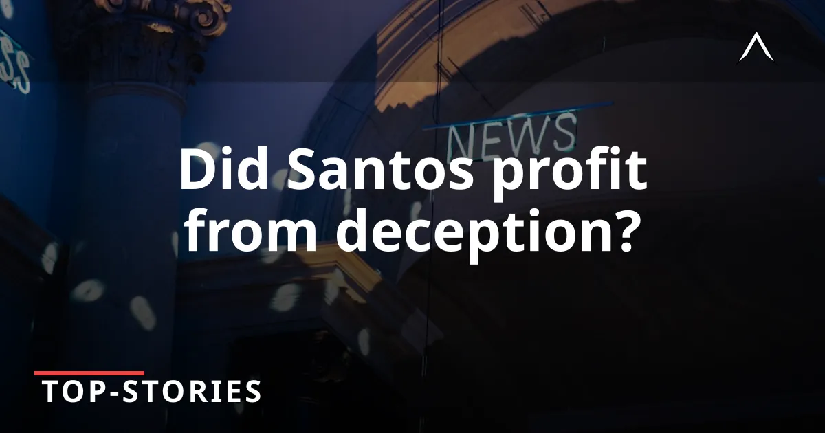 George Santos Faces Insider Trading Probe