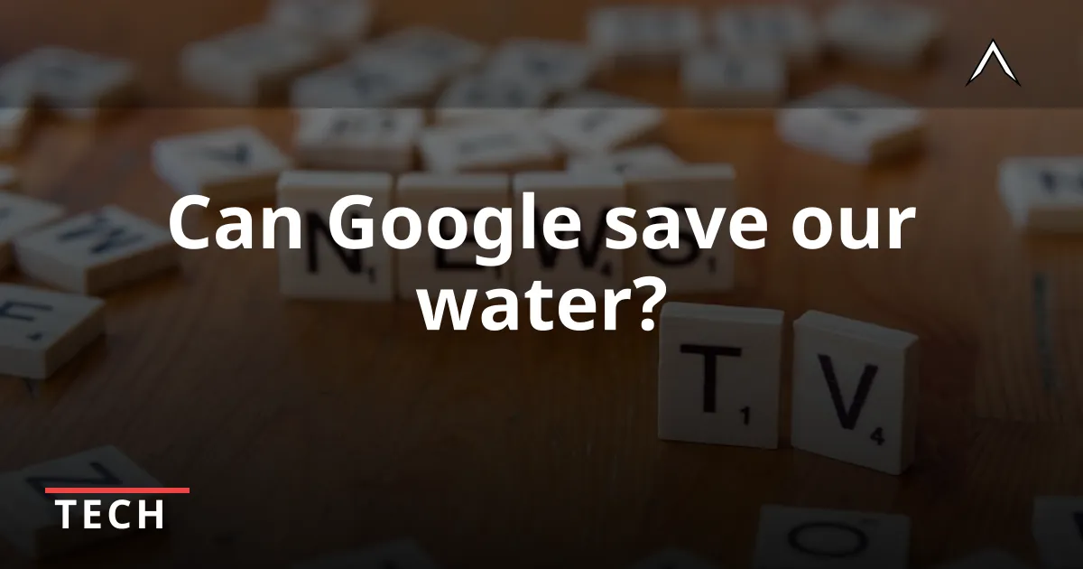 Google's Bold Water Commitment by 2030