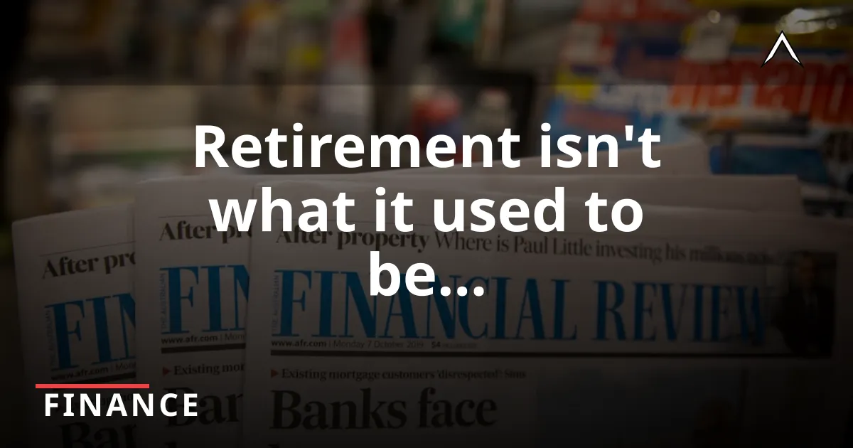 Why Retirees Are Returning to Work Now