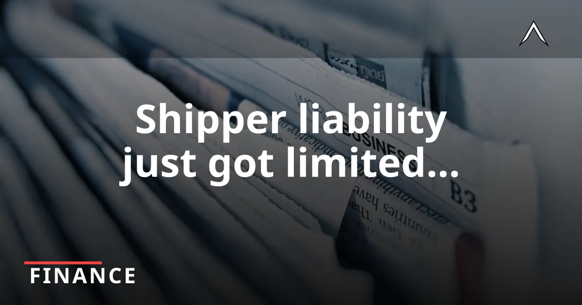 Texas Court Limits Shipper Liability in Crash Case