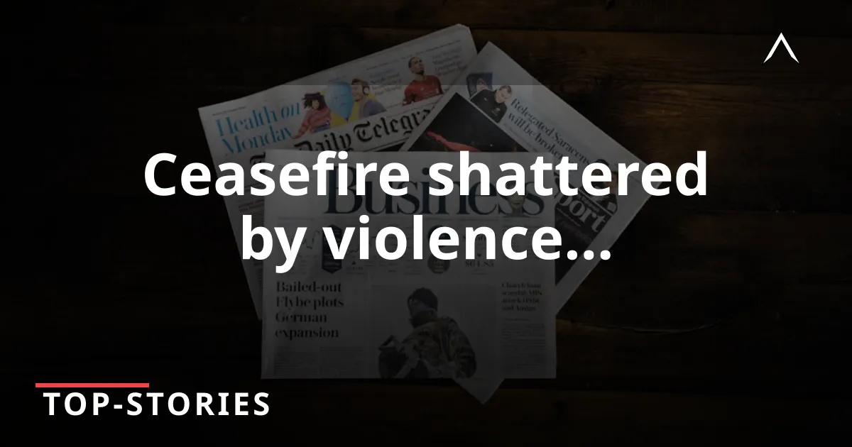 Israeli Airstrikes Kill 9 Amid Ceasefire Tensions