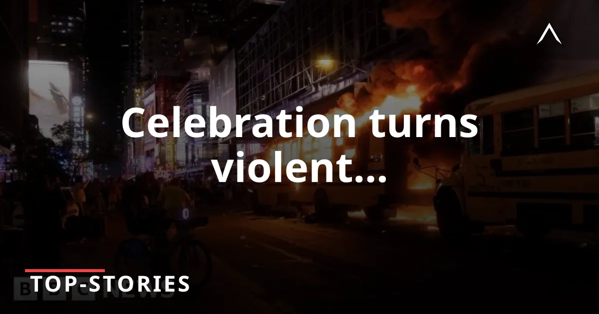 Chaos Erupts in NYC After Knicks' NBA Win