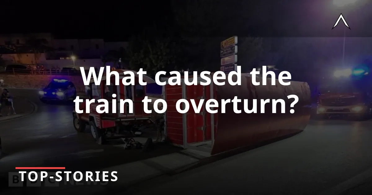 Tourist Train Overturns at Cártama Festival, 17 Injured