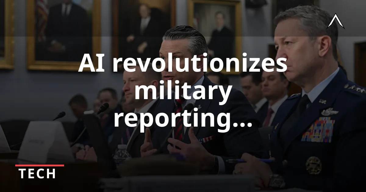 Pentagon Uses AI to Streamline Congressional Reports