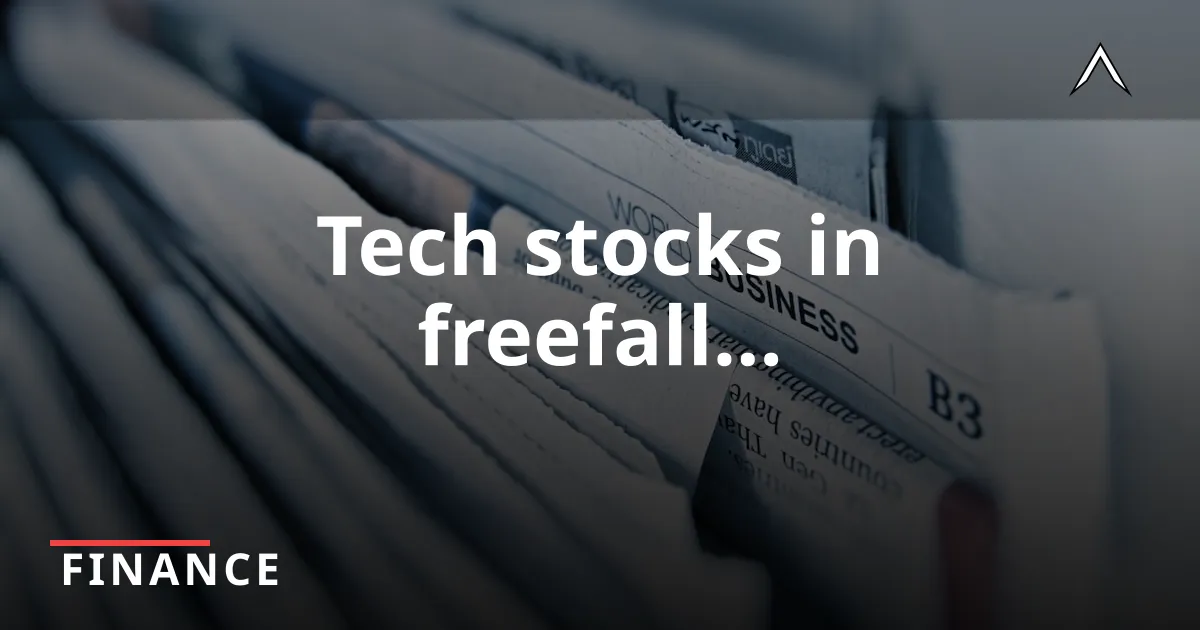 Tech Sell-Off Hits Markets Hard Today