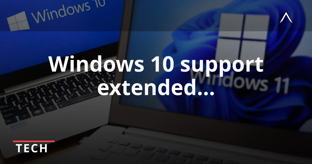 Microsoft Extends Windows 10 Support to 2027