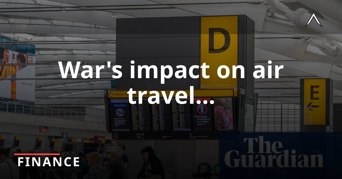 Heathrow Faces Decline Amid Iran War Impact