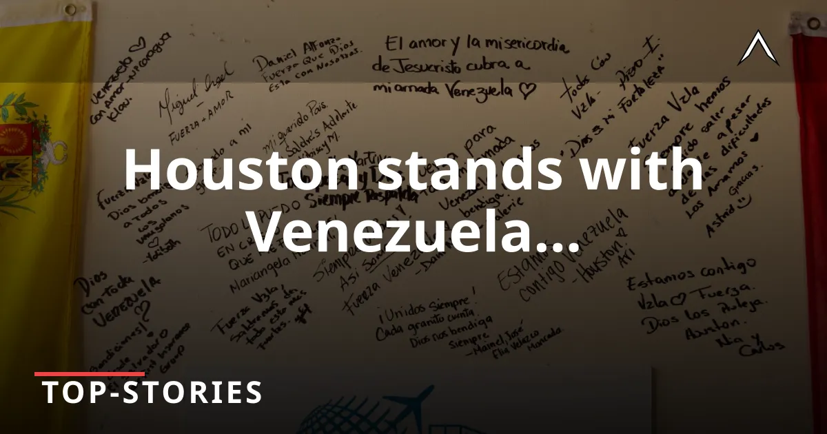 Houston Rallies for Venezuela After Deadly Earthquakes