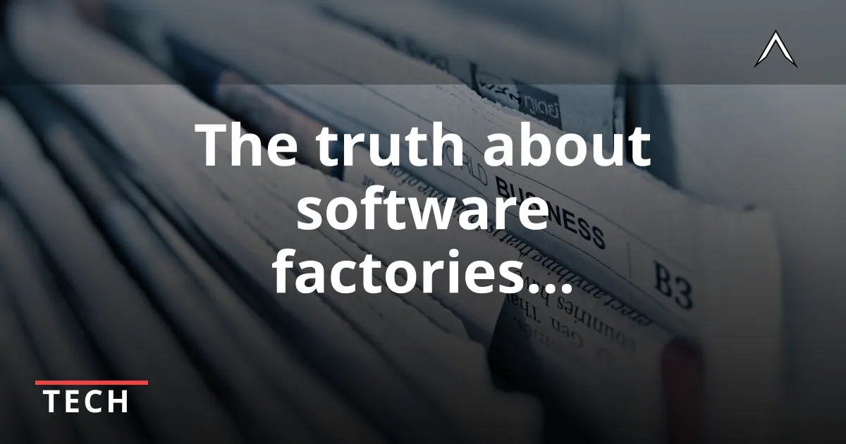 Are Software Factories Just Bug Factories?
