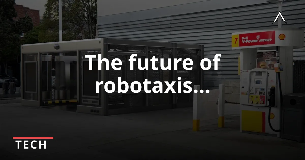 Startup Raises $10M for Robotaxi Charging Pods