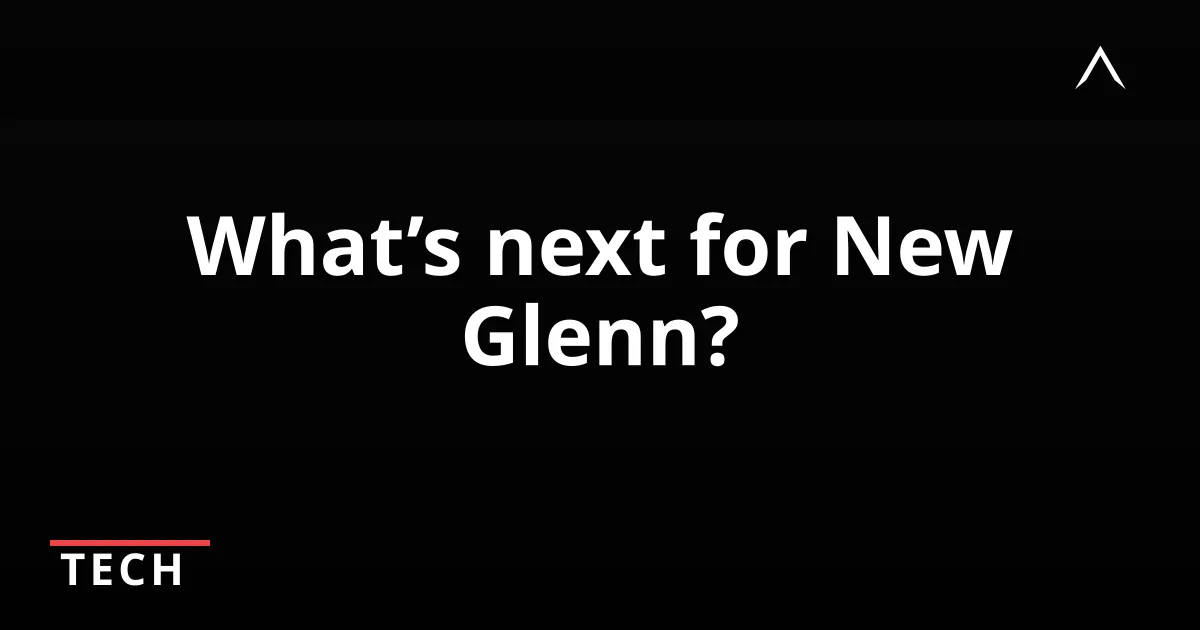 New Glenn Rocket Explosion: What’s Next?