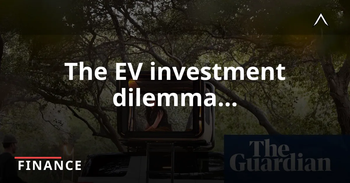 Rivian CEO Warns Carmakers: Invest in EVs Now