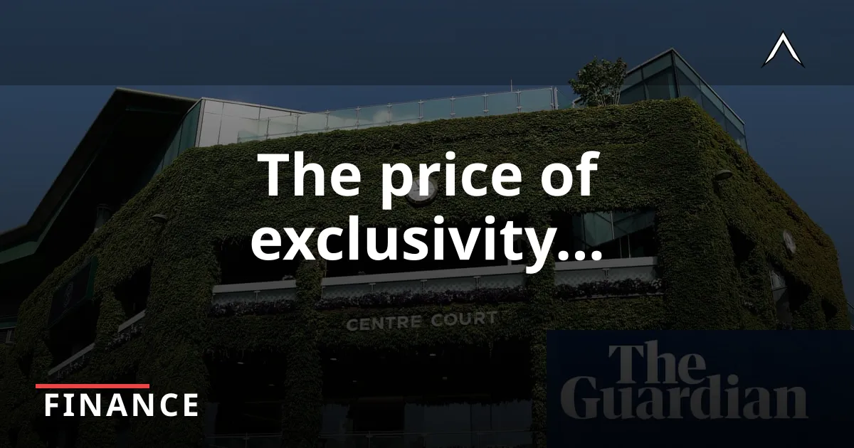 Wimbledon Debentures: A £586,000 Ticket Shock